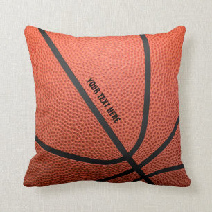 Basketball Texture   Sport Gifts Throw Pillow