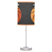 Basketball (textured) table lamp (Front)