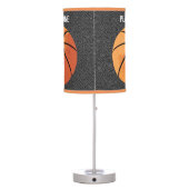 Basketball (textured) table lamp (Back)