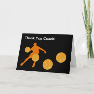 Basketball Thank You Cards