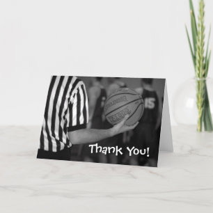 basketball, Thank You! You Card