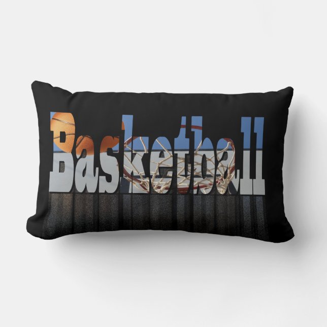 Basketball The Best Game, Lumbar Cushion (Front)