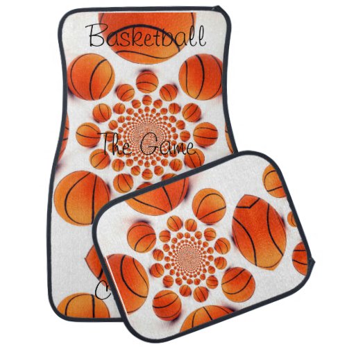 Basketball The Game of Champions Car Floor Mat