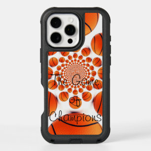 Basketball the game of Champions defend against iPhone 16 Pro Max Case