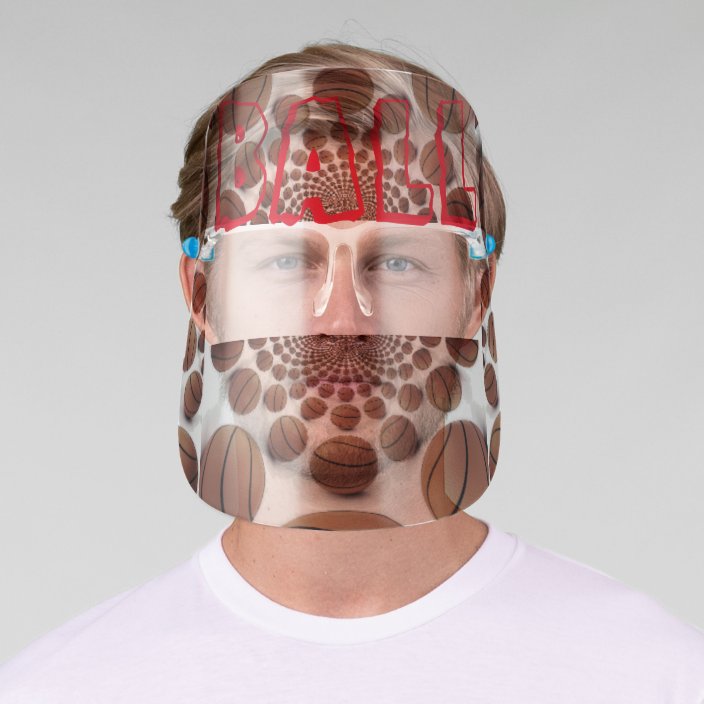 Basketball the Game of Champions Face Shield