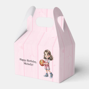 Basketball Theme Birthday Party For Girl’s Favor Boxes