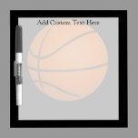 Basketball Theme Dry-Erase Board