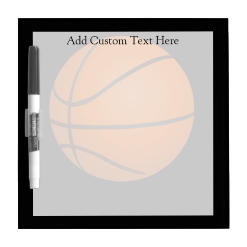 Basketball Theme Dry_Erase Board