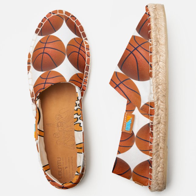 Basketball Theme  Espadrilles (Side)