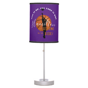 Basketball Theme Lamp HAMbyWG Purple