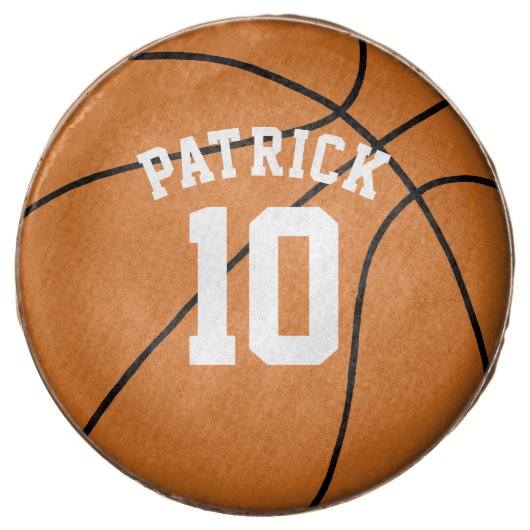 Basketball Theme Party Chocolate Dipped Oreo (Front)