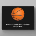 Basketball Theme Plaque