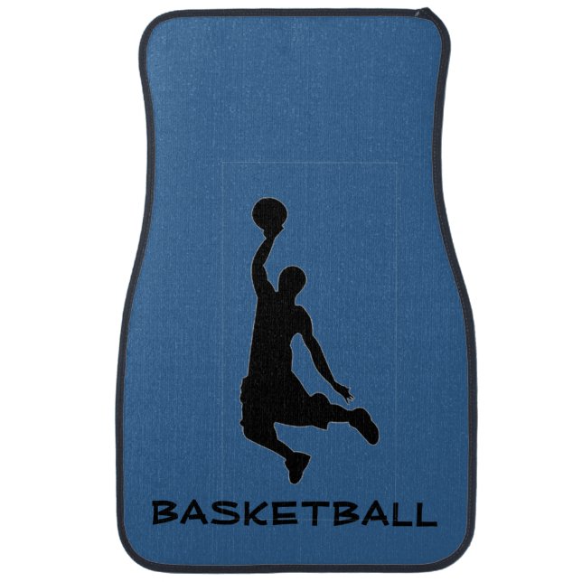Basketball-Themed Car Mats (Front)
