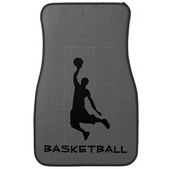 Basketball-Themed Car Mats (Front)