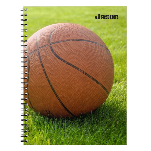 Basketball Themed Notebook (Front)