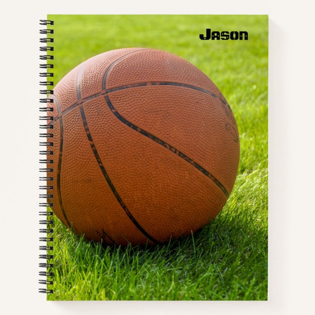 Basketball Themed Notebook (Front)