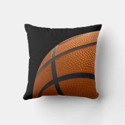 Basketball Throw Pillow | Zazzle