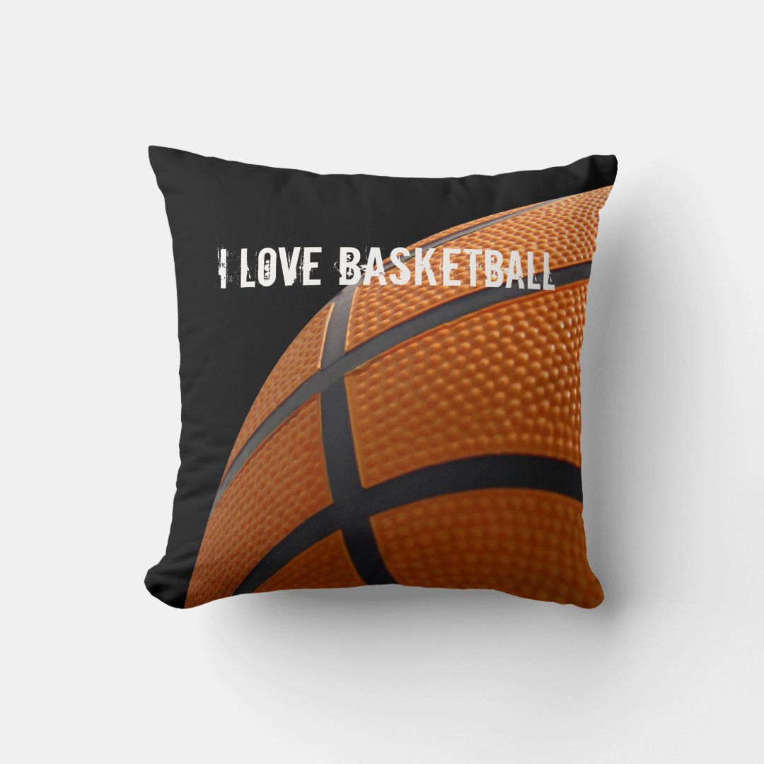 Basketball Throw Pillow Zazzle