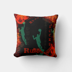 BASKETBALL THROW PILLOW