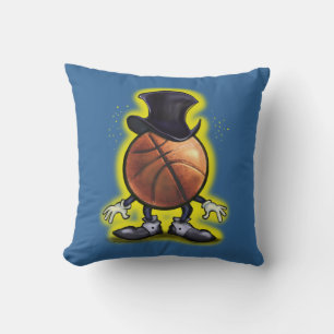 Basketball Throw Pillow