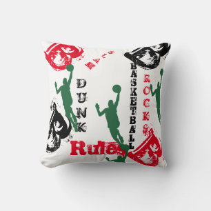 BASKETBALL THROW PILLOW