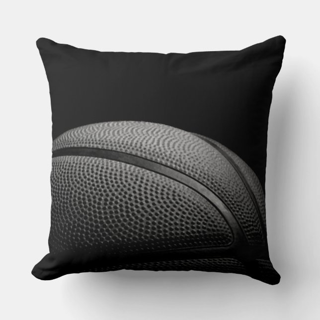 Basketball Throw Pillow (Front)