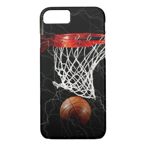 Basketball Thunders Trendy Modern iPhone 7 Case