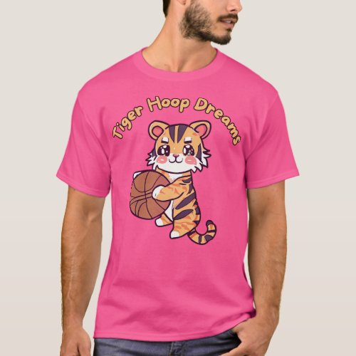 Basketball tiger T_Shirt