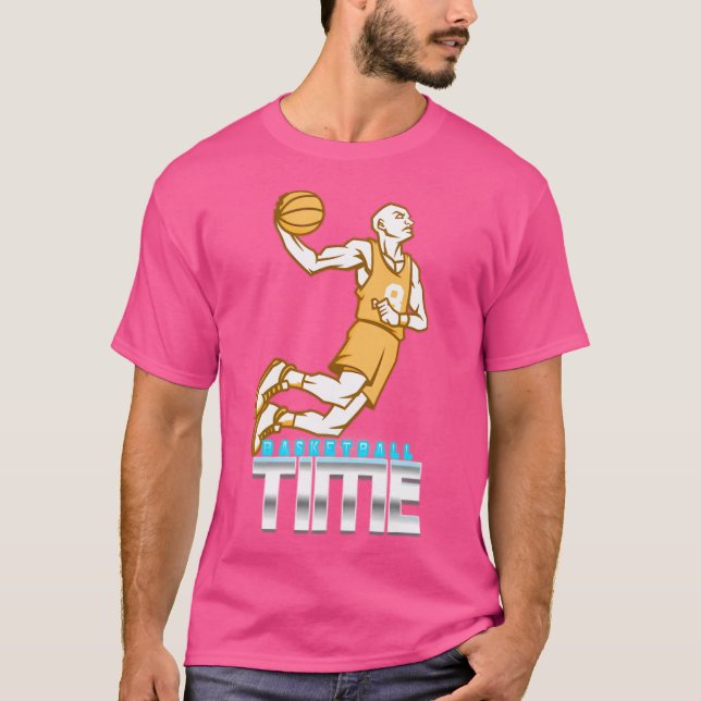 Basketball Time T-Shirt (Front)