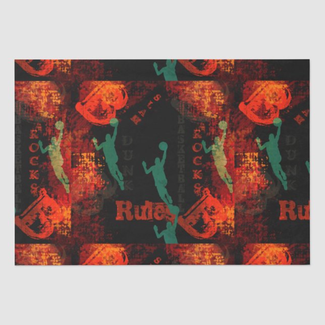 BASKETBALL      TISSUE PAPER (Front)