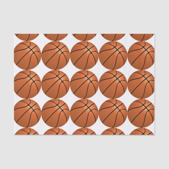 Basketball Tissue Paper (Front)