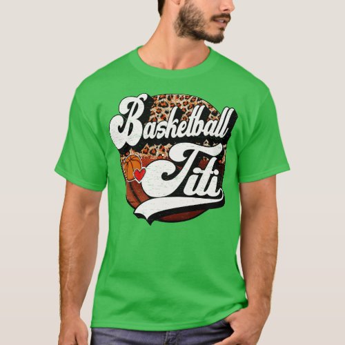 Basketball Titi Vintage Basketball Family Matching T_Shirt