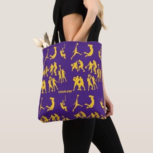 Basketball  tote bag