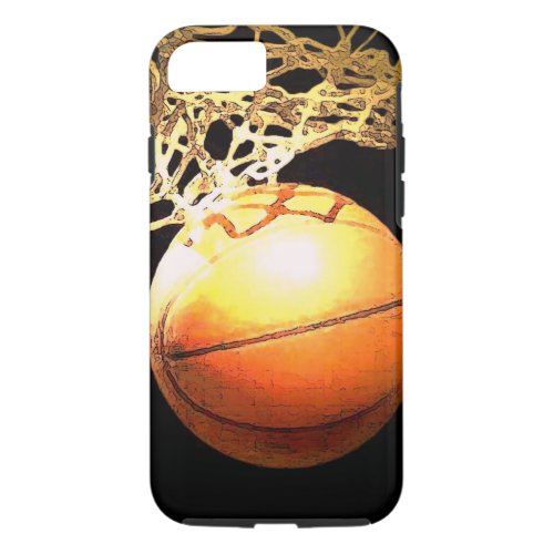 Basketball Tough iPhone 7 Case