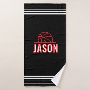 Basketball Towel – Shoot. Score. Repeat. Sports