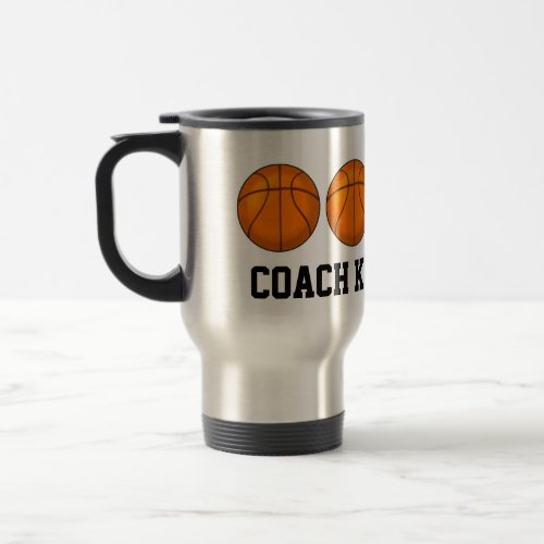 Basketball Travel Mug