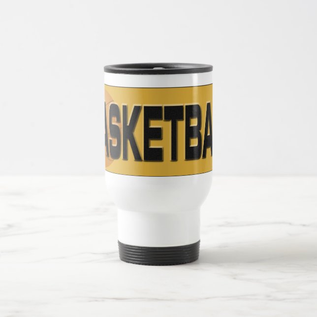 Basketball Travel Mug (Center)
