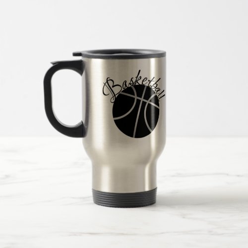 Basketball Travel Mug