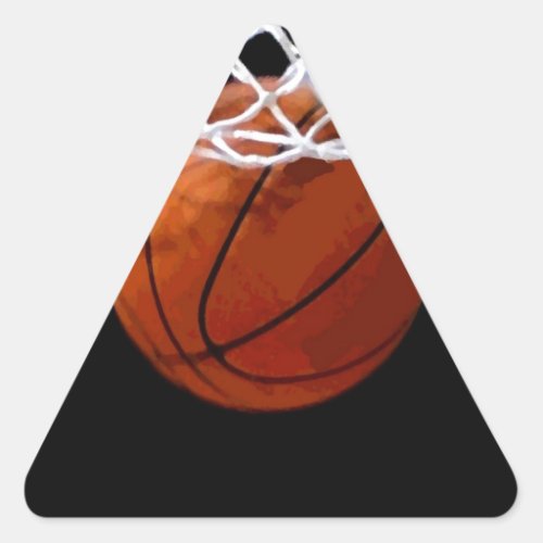 Basketball Triangle Sticker