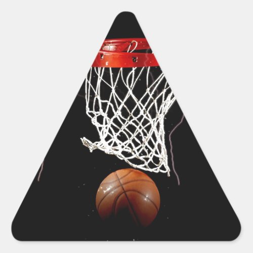 Basketball Triangle Sticker