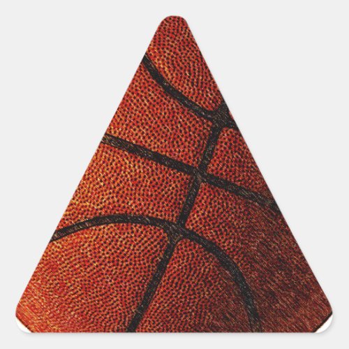 Basketball Triangle Sticker