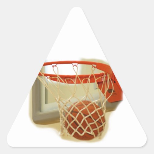 Basketball Triangle Sticker