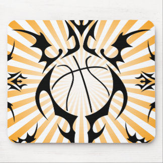 basketball. tribal. mouse pad