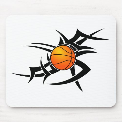 Basketball Tribal Mousepad