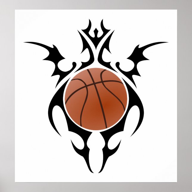 basketball : tribalz poster (Front)