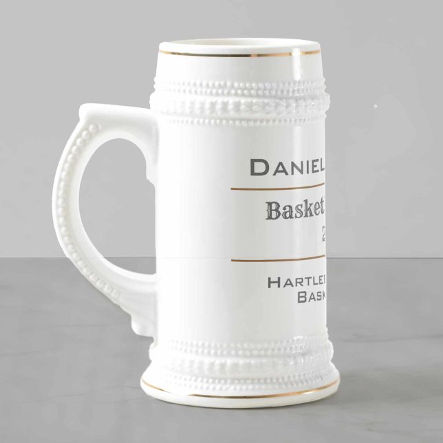 Basketball Trophy Award Beer Stein (Creator Uploaded)