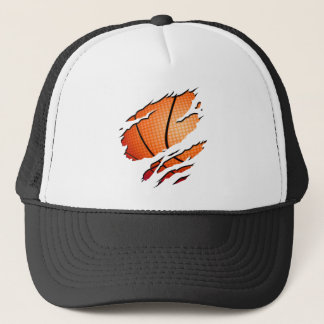 basketball trucker hat