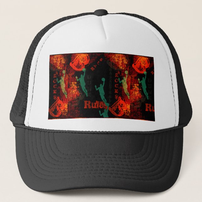 BASKETBALL   TRUCKER HAT (Front)