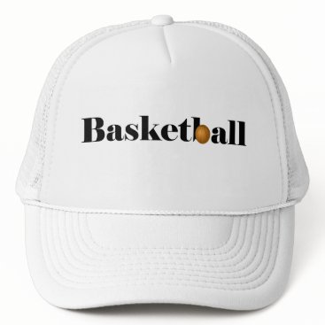 basketball trucker hat