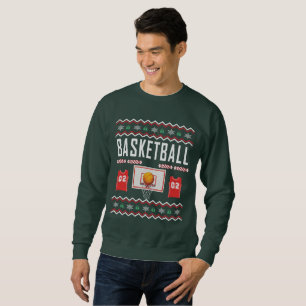 Basketball Ugly Christmas Sweater